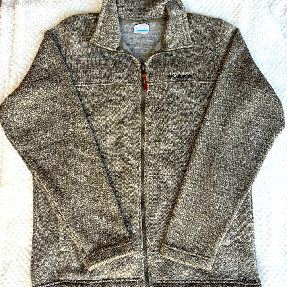 Columbia Herringbone Full Zip Jacket